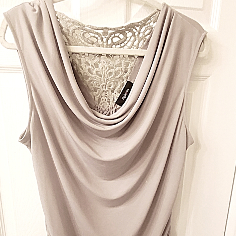 Stle & Co Sleveless Top-Large